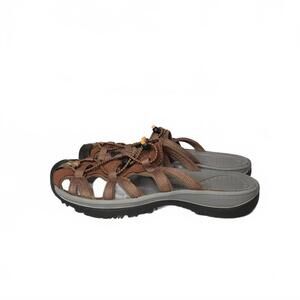 Keen Women's Whisper Slide Sandals Brown Size 8.5